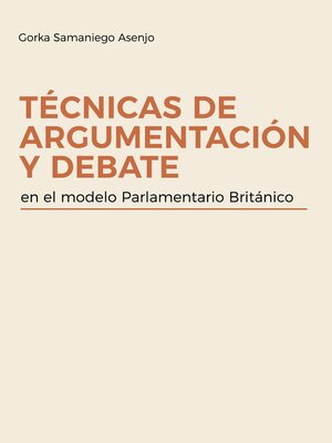 cover image of Técnicas de Argumentación y Debate